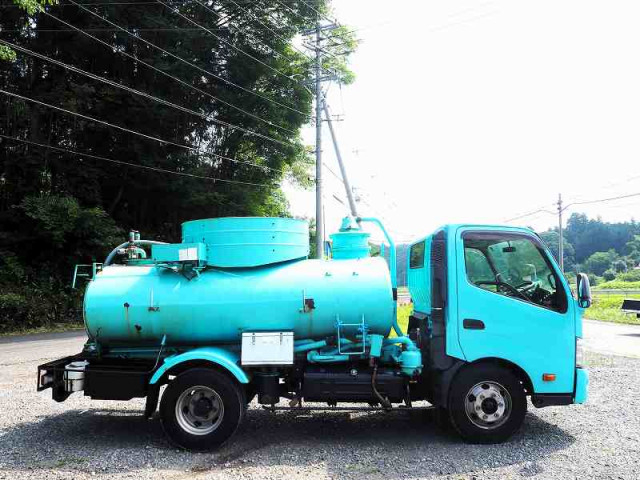 日野 デュトロ 小型 バキュームカー TKG-XZU700X(89999) 6枚目