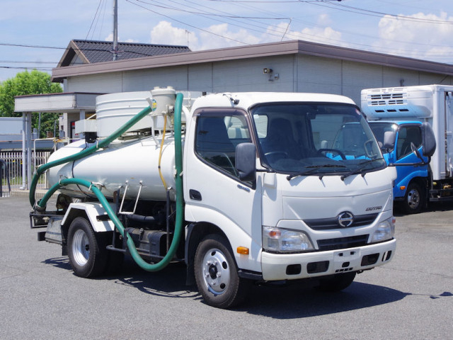 日野 デュトロ 小型 バキュームカー TKG-XZU600E(90014) 2枚目