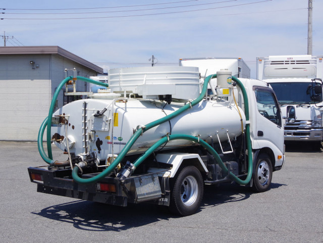 日野 デュトロ 小型 バキュームカー TKG-XZU600E(90014) 4枚目