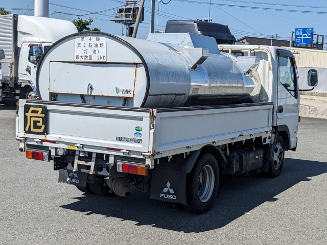 三菱ふそう キャンター 小型 タンクローリー TKG-FBA20(90030) 5枚目