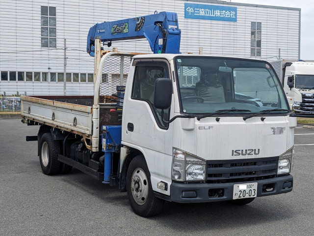 いすゞ エルフ 小型 クレーン付き TKG-NKR85AR(90042) 3枚目