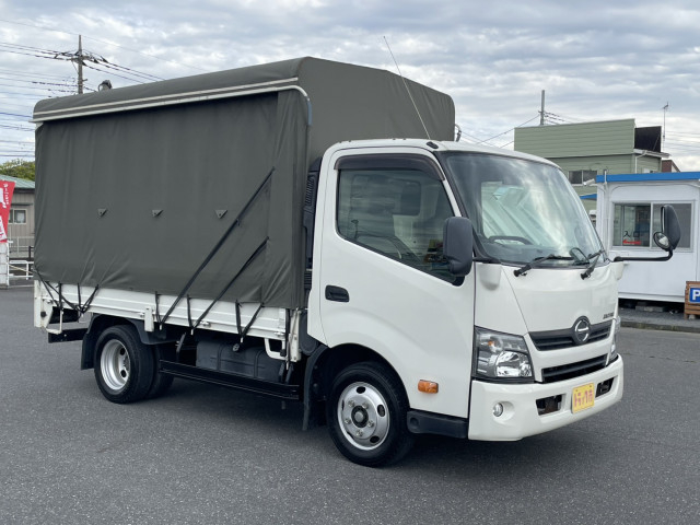 日野 デュトロ 小型 平ボディ TKG-XZU700M(90061) 3枚目