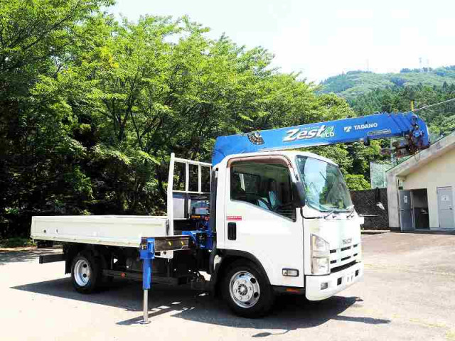 いすゞ エルフ 小型 クレーン付き TKG-NPR85AR(90063) 7枚目