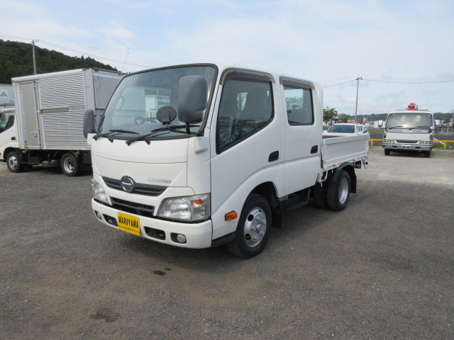 日野 デュトロ 小型 Wキャブ TKG-XZU605M(90073) 1枚目