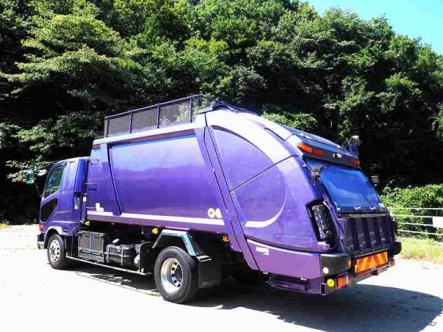 三菱ふそう ファイター 中型 塵芥車（プレス式） TKG-FK61F(90088) 3枚目