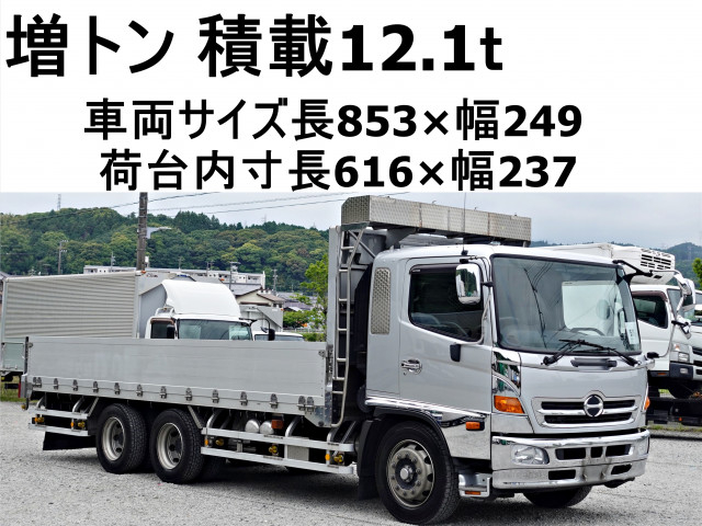 日野 レンジャー 増トン 平ボディ LDG-GK8JLAA(90145) 1枚目