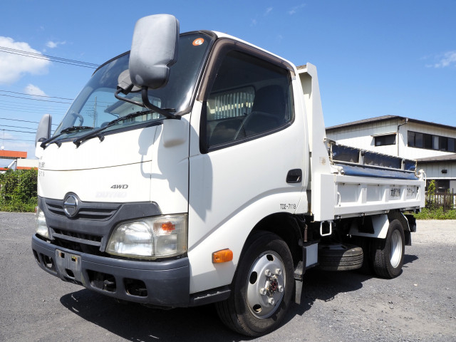 日野 デュトロ 小型 土砂ダンプ TKG-XZU675T(109558) 1枚目