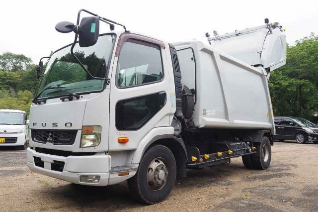 三菱ふそう ファイター 中型 塵芥車（プレス式） TKG-FK71F(90184) 9枚目