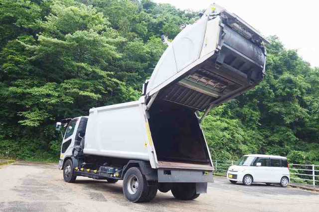 三菱ふそう ファイター 中型 塵芥車（プレス式） TKG-FK71F(90184) 11枚目