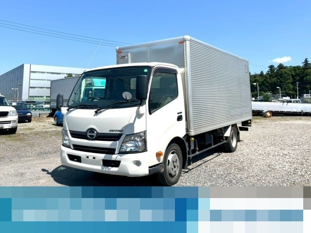 日野 デュトロ 小型 アルミバン TKG-XZU710M(89976) 1枚目