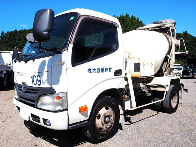 日野 デュトロ 小型 ミキサー車 *********(90235) 1枚目