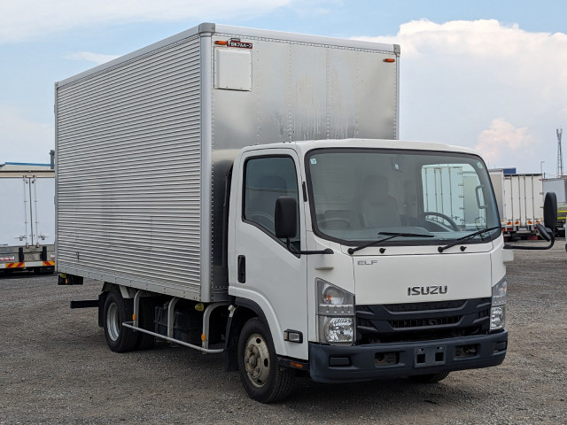 いすゞ エルフ 小型 アルミバン TPG-NPR85AN(90363) 3枚目