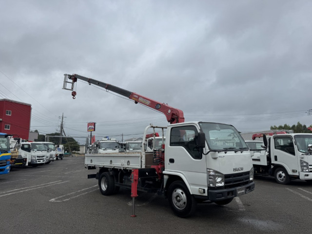 いすゞ エルフ 小型 クレーン付き TKG-NKR85R(90449) 2枚目