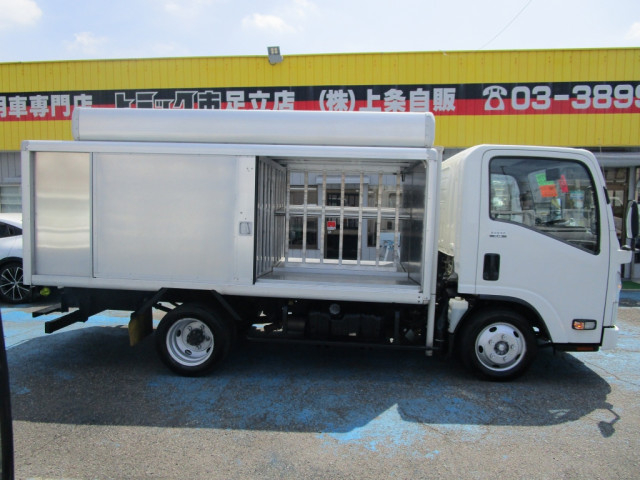 いすゞ エルフ 小型 アルミバン TKG-NLR85N(90461) 8枚目