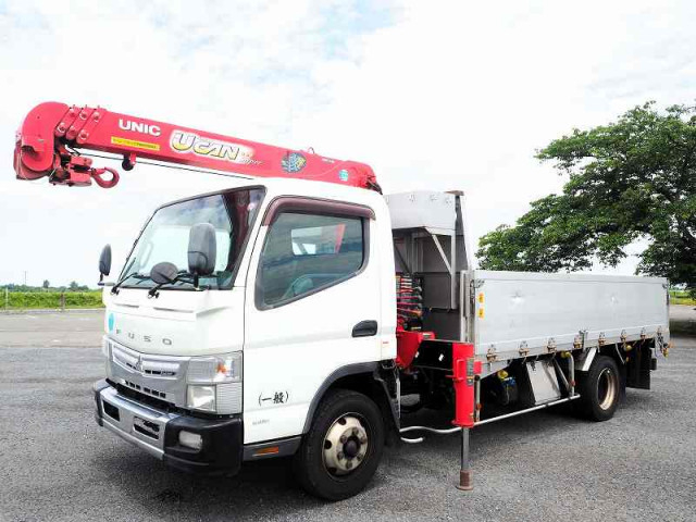 Mitsubishi Fuso canter Small Crane equipped trucks TKG-FEB90(90469) 1枚目
