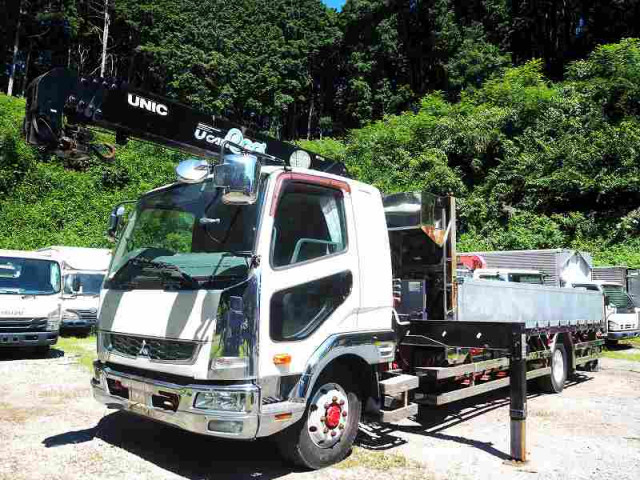 Mitsubishi Fuso fighter 6studs large Crane equipped trucks QKG-FK62FZ(90478) 1枚目