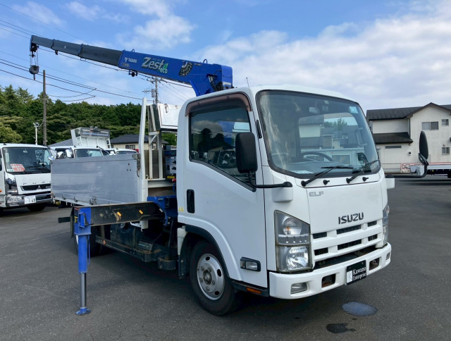 いすゞ エルフ 小型 クレーン付き SKG-NMR85AR(90493) 5枚目