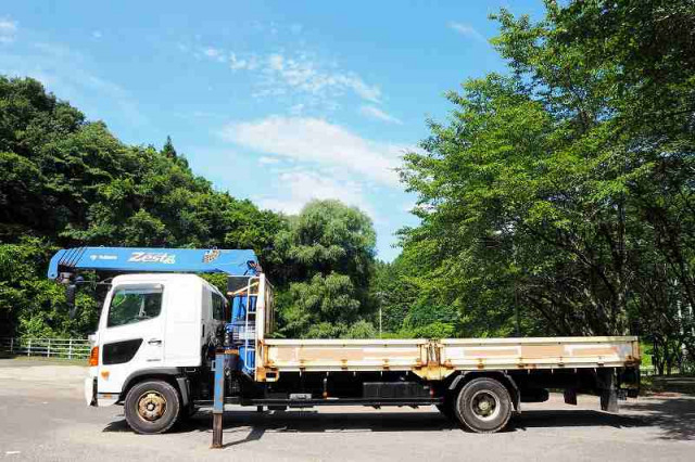 日野 レンジャー 中型 クレーン付き SKG-FD9JMAA(90503) 2枚目