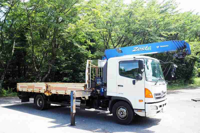 日野 レンジャー 中型 クレーン付き SKG-FD9JMAA(90503) 7枚目