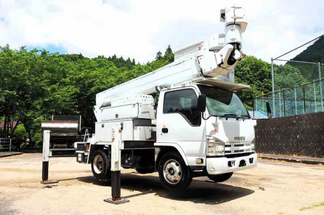 いすゞ エルフ 小型 高所作業車 SKG-NKR85YN(90510) 7枚目