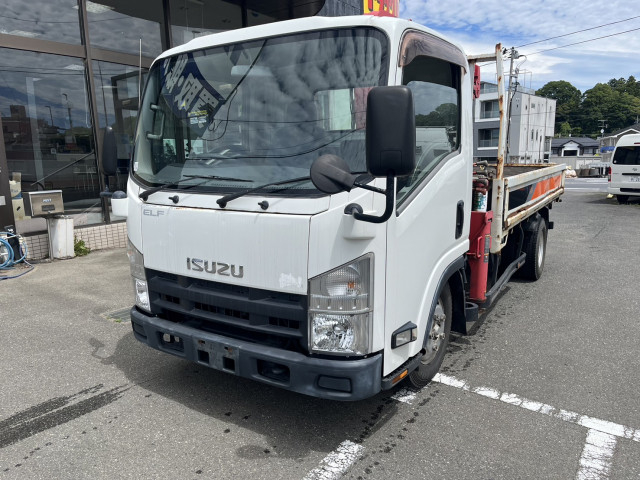 いすゞ エルフ 小型 クレーン付き SKG-NMR85AR(90518) 1枚目