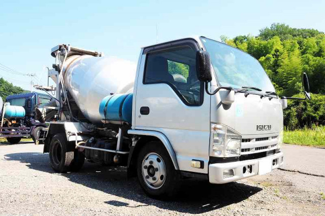 いすゞ エルフ 小型 ミキサー車 BKG-NKR85N(90545) 7枚目