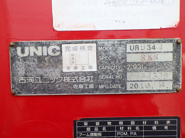 いすゞ フォワード 中型 クレーン付き PKG-FRR90S2(90547) 43枚目