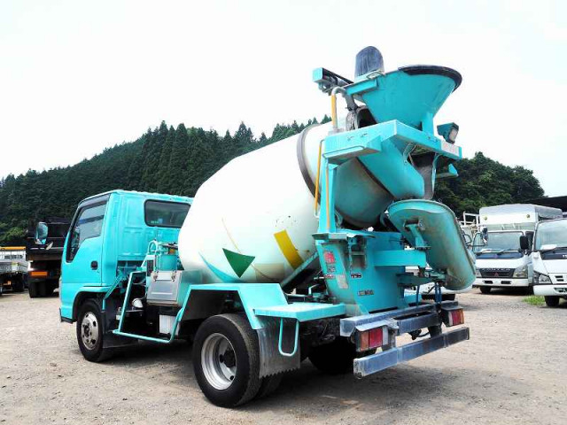 いすゞ エルフ 小型 ミキサー車 BDG-NKR85N(90573) 3枚目