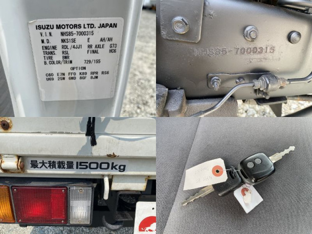 いすゞ エルフ 小型 平ボディ BKG-NHS85A(90590) 48枚目