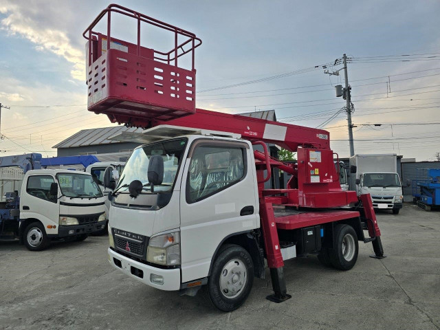 三菱ふそう キャンター 中型 高所作業車 PA-FE73DB(90592) 2枚目