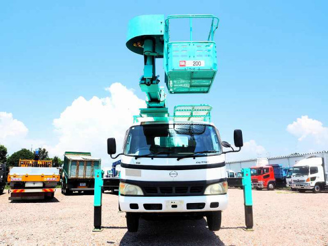 日野 デュトロ 小型 高所作業車 PB-XZU404M(90627) 8枚目