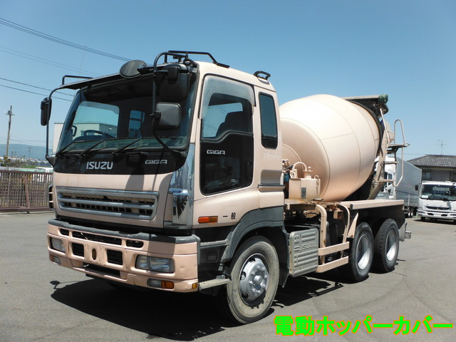 いすゞ ギガ 大型 ミキサー車 PJ-CXZ77K6(8290) 1枚目