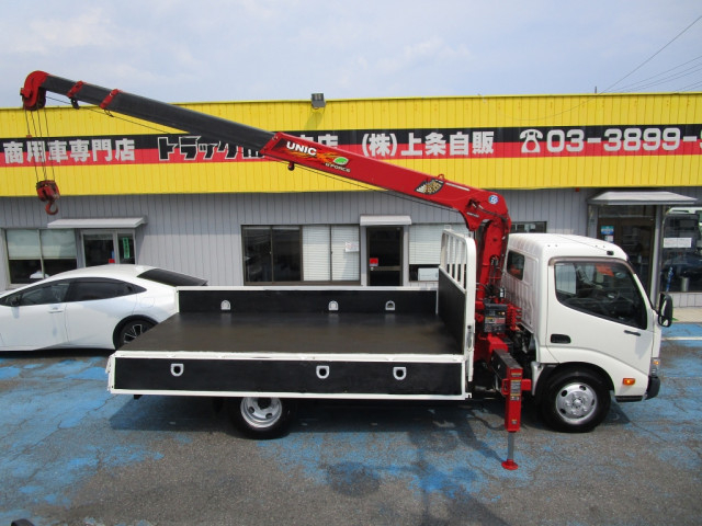 日野 デュトロ 小型 クレーン付き TKG-XZU650M(90948) 9枚目