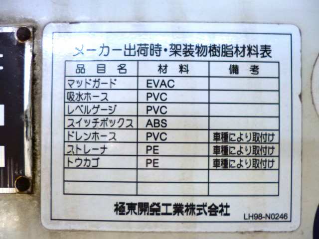 いすゞ エルフ 小型 高圧洗浄車 TPG-NPR85N(90949) 14枚目