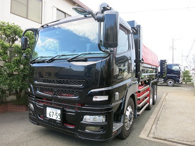 三菱ふそう スーパーグレート 大型 土砂ダンプ QKG-FV50VX(91015) 2枚目