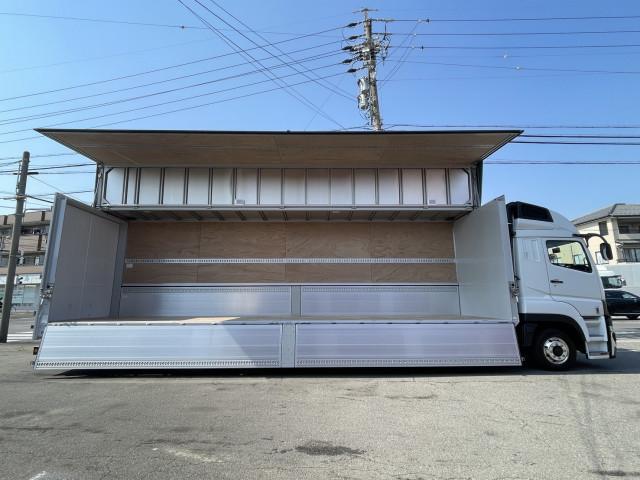 Mitsubishi Fuso super_great Large Aluminium Wing body 2PG-FS84VZ(91141) 10枚目