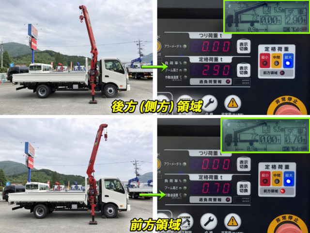 日野 デュトロ 小型 クレーン付き 2KG-XZU720M(91152) 17枚目