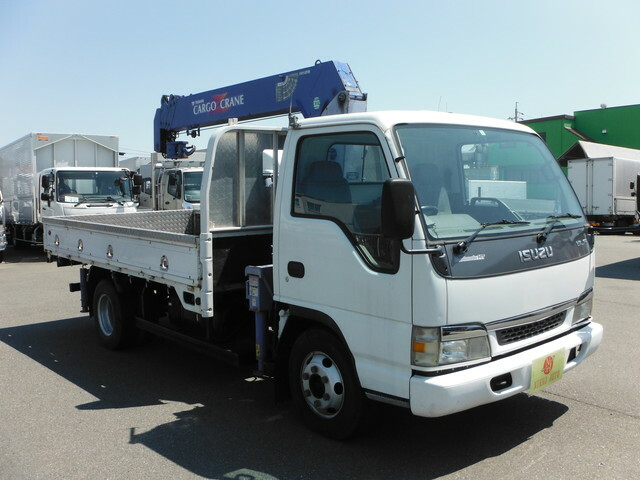 いすゞ エルフ 小型 平ボディ（クレーン付） KR-NPR72LR(33214) 3枚目