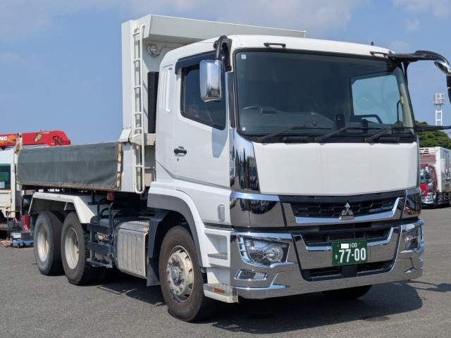 三菱ふそう スーパーグレート 大型 土砂ダンプ 2KG-FV70HX(91330) 3枚目
