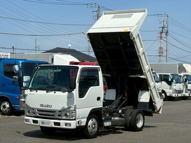 いすゞ エルフ 小型 土砂ダンプ 2RG-NJR88AN(91338) 1枚目