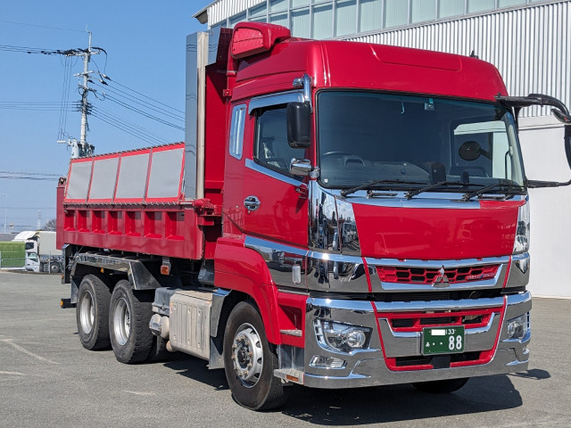 三菱ふそう スーパーグレート 大型 土砂ダンプ 2PG-FV70HX(91341) 3枚目