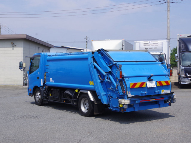 日野 デュトロ 小型 塵芥車（プレス式） TKG-XZU710M(91552) 3枚目