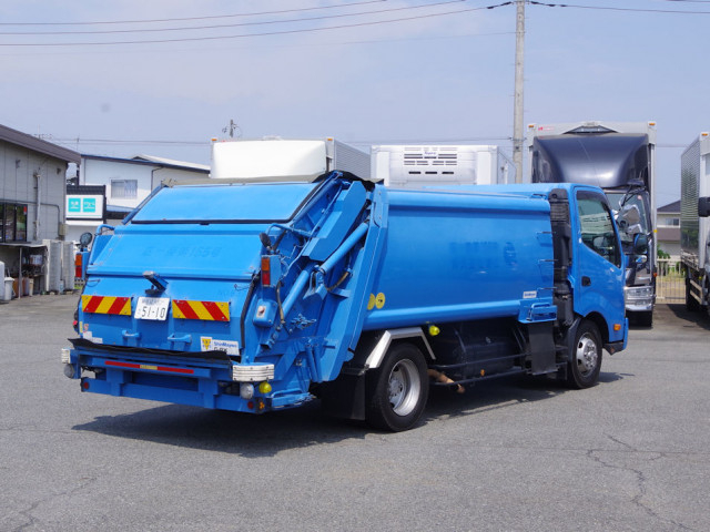 日野 デュトロ 小型 塵芥車（プレス式） TKG-XZU710M(91552) 4枚目