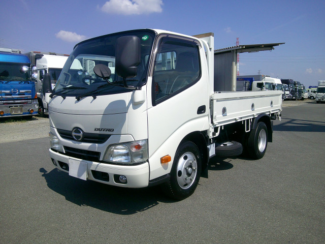 日野 デュトロ 小型 平ボディ TKG-XZU605M(91557) 1枚目