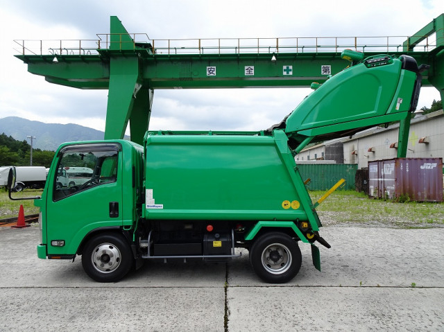 いすゞ エルフ 小型 塵芥車（プレス式） TKG-NMR85N(91571) 7枚目