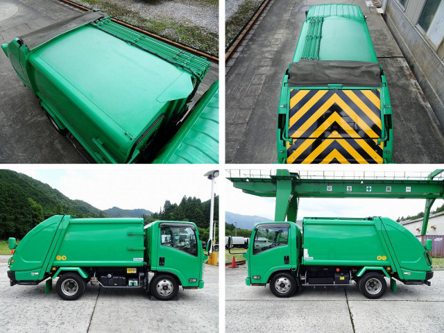 いすゞ エルフ 小型 塵芥車（プレス式） TKG-NMR85N(91571) 30枚目