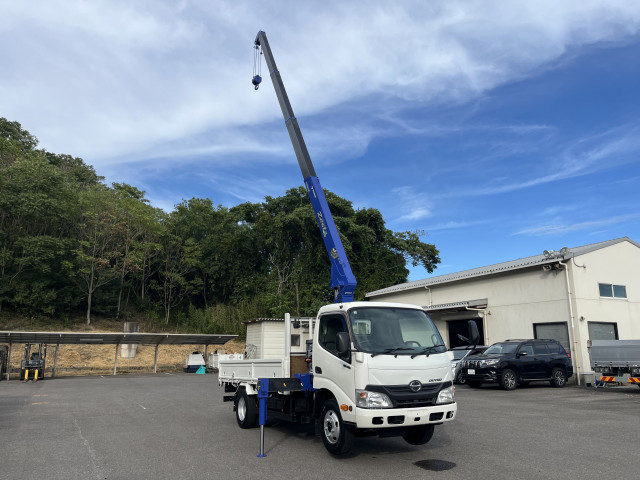 日野 デュトロ 小型 クレーン付き TKG-XZU650M(91583) 30枚目