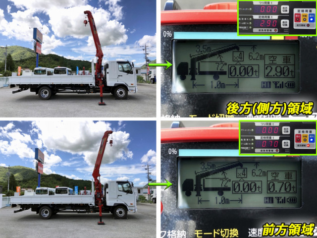 Mitsubishi Fuso fighter 6studs large Crane equipped trucks 2KG-FK62FZ(91772) 16枚目