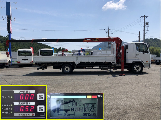 三菱ふそう ファイター 増トン クレーン付き 2KG-FK62FZ(92110) 8枚目