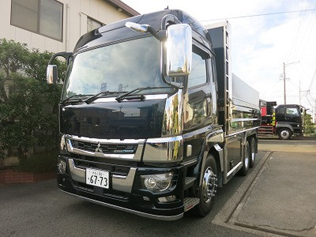 三菱ふそう スーパーグレート 大型 土砂ダンプ 2PG-FV70HX(92163) 2枚目